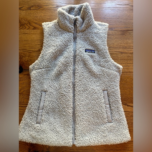 Patagonia Jackets & Blazers - Patagonia Los Gatos salt gray Fleece Vest- fully lined- women’s medium